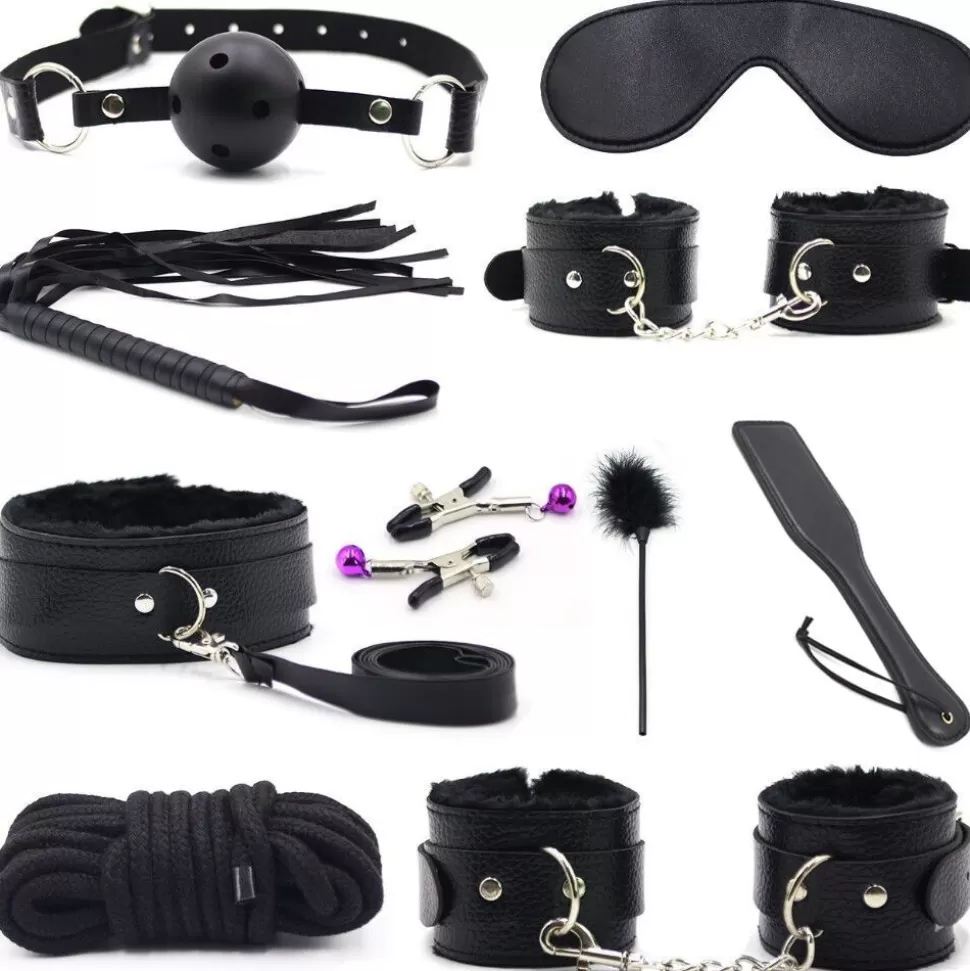 New Bondage Play® Beginner'S Bondage Kit Restraints