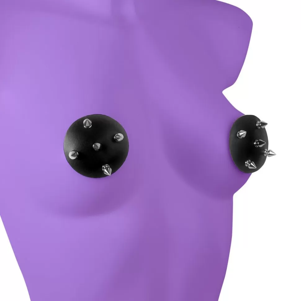 New Bondage Play® Prickle Spiked Nipple Pasties Women'S Fetish Wear