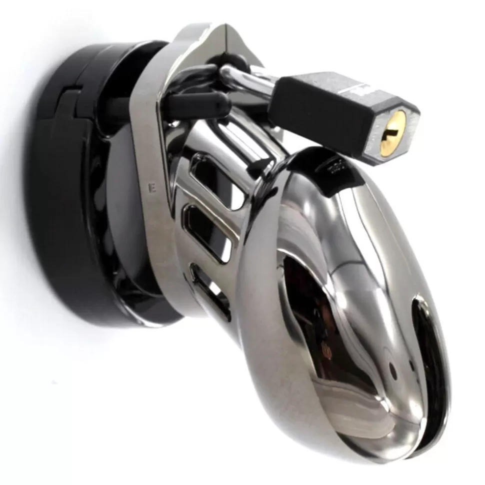 Shop Cb6000S Chrome Male Chastity Cage Kit Chastity Devices