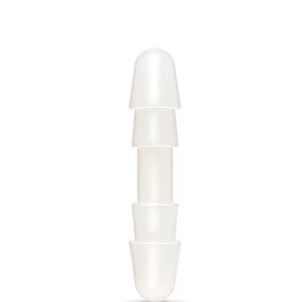 Best Sale Doc Johnson Vac-U-Lock Frosted Double Up Plug Dildos