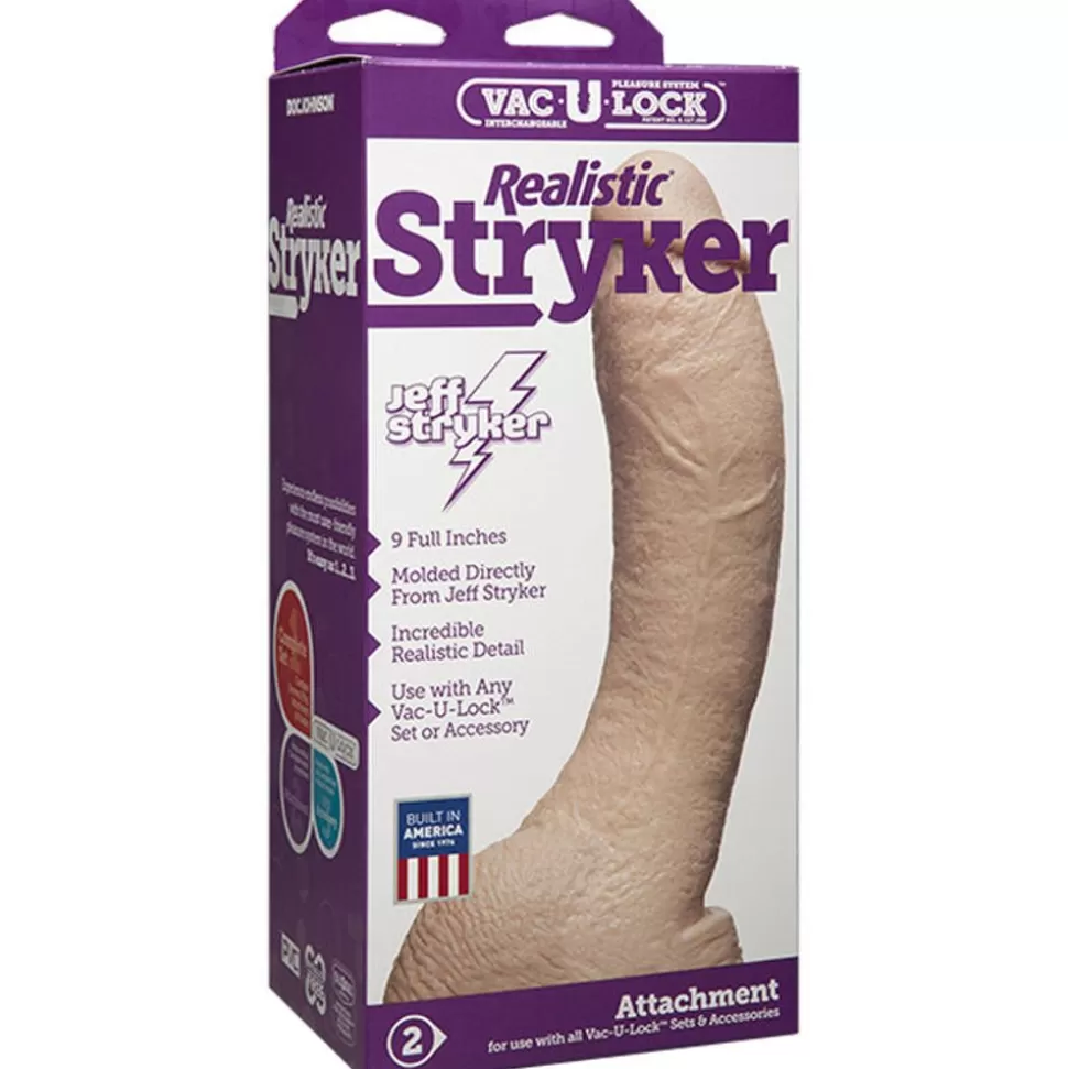 Online Doc Johnson Vac-U-Lock Jeff Stryker Dildo 9 Inches Dildos