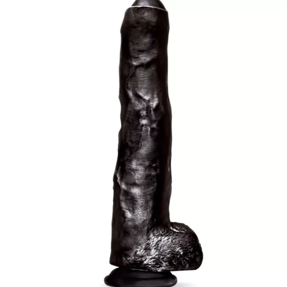 Online Falcon Big Black Cock Unkut Dildo 11.22 Inches Dildos