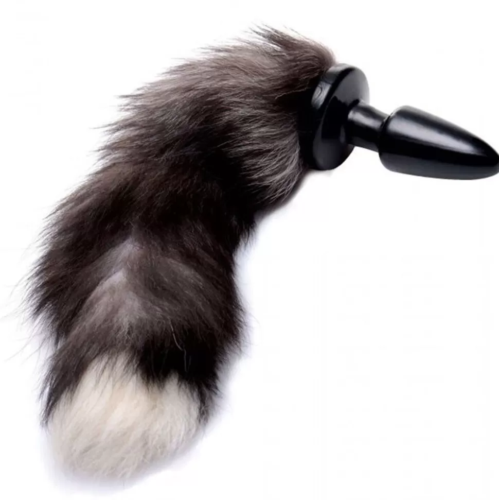 Clearance Frisky Fox Tail Butt Plug 4 Inches Anal Beads & Butt Plugs