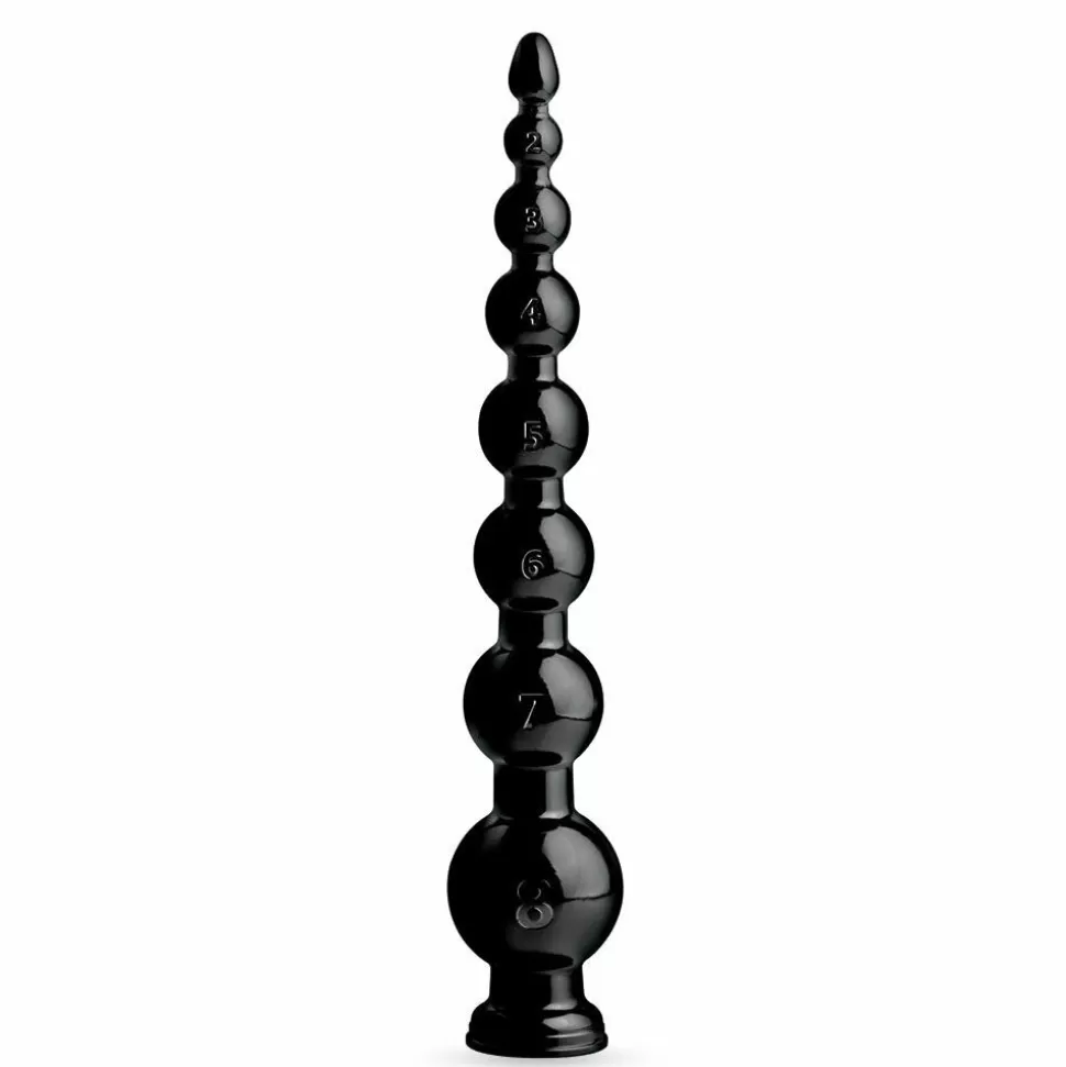 Cheap Hosed Graduated Bead Anal Snake 18.75 Inches Anal Beads & Butt Plugs