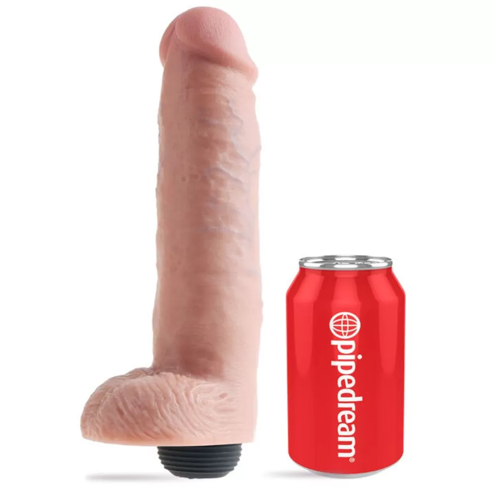 Clearance King Cock 10 Inch Ejaculating Dildo With Balls Dildos