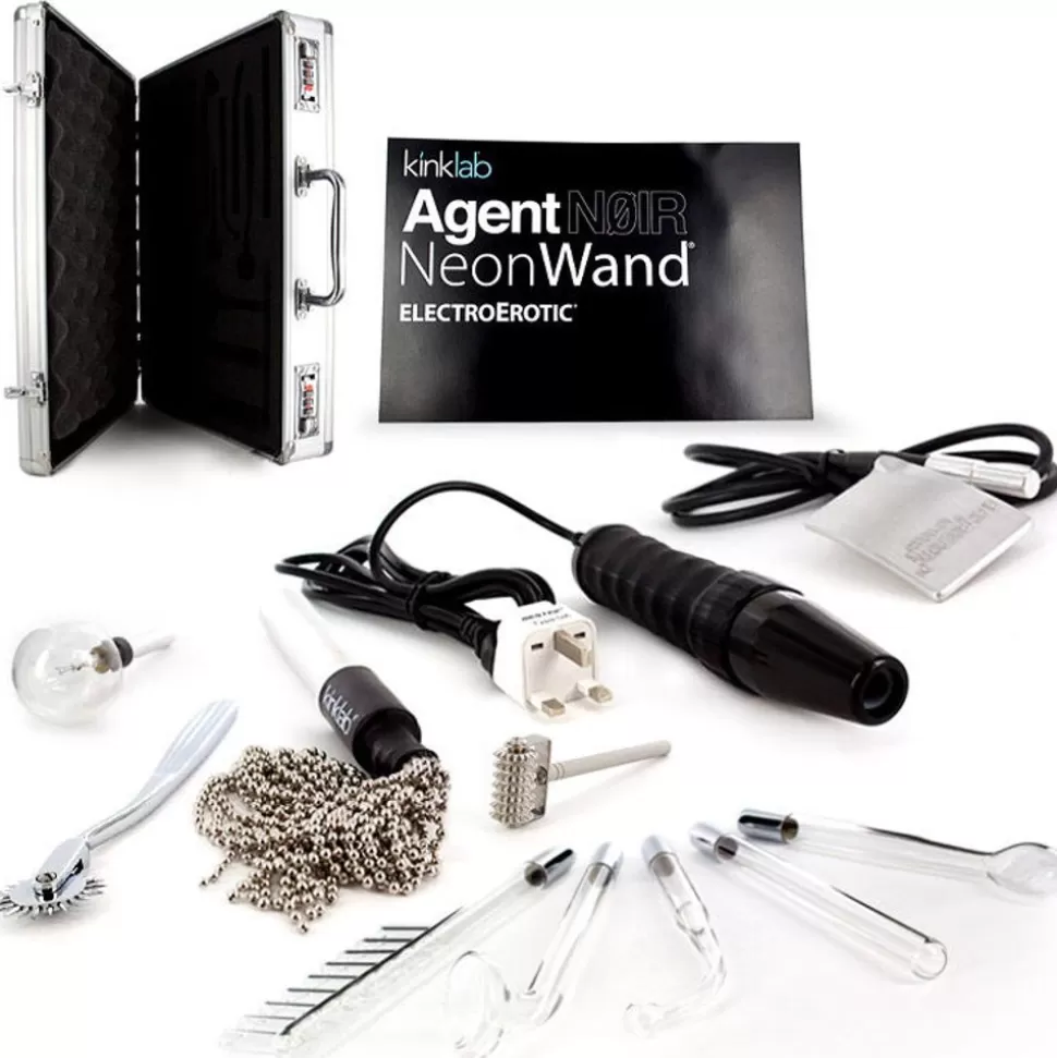 New Kinklab Agent Noir Neonwand Kit Bondage Gear Kits