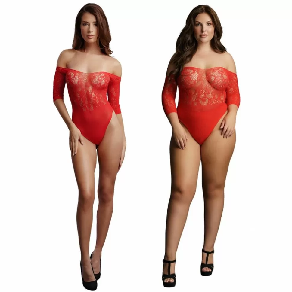 Cheap Le Desir Crotchless Rhinestone Teddy Women'S Fetish Wear