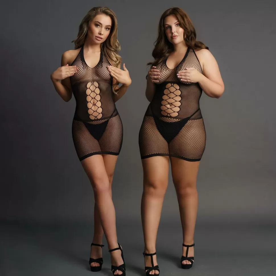 Online Le Desir Peek-A-Boo Fishnet Dress Women'S Fetish Wear