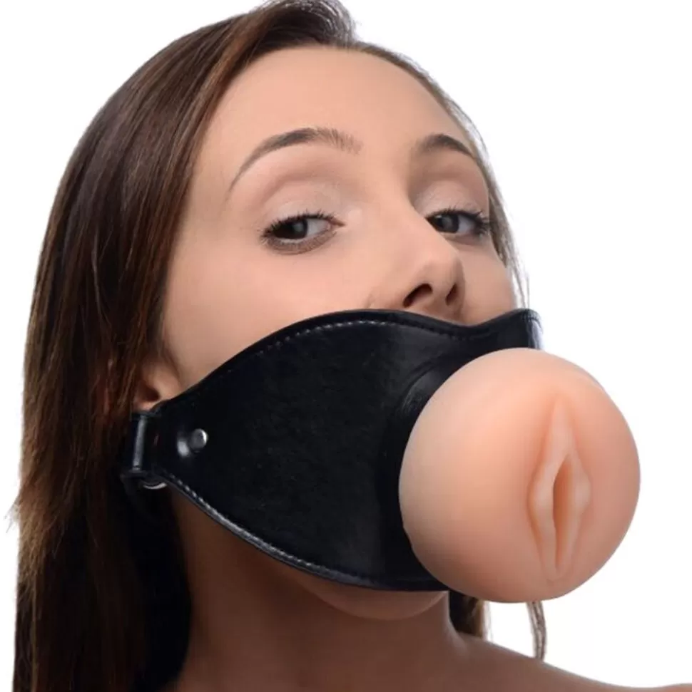 Store Master Series Pussy Face Oral Sex Mouth Gag Bondage Gags