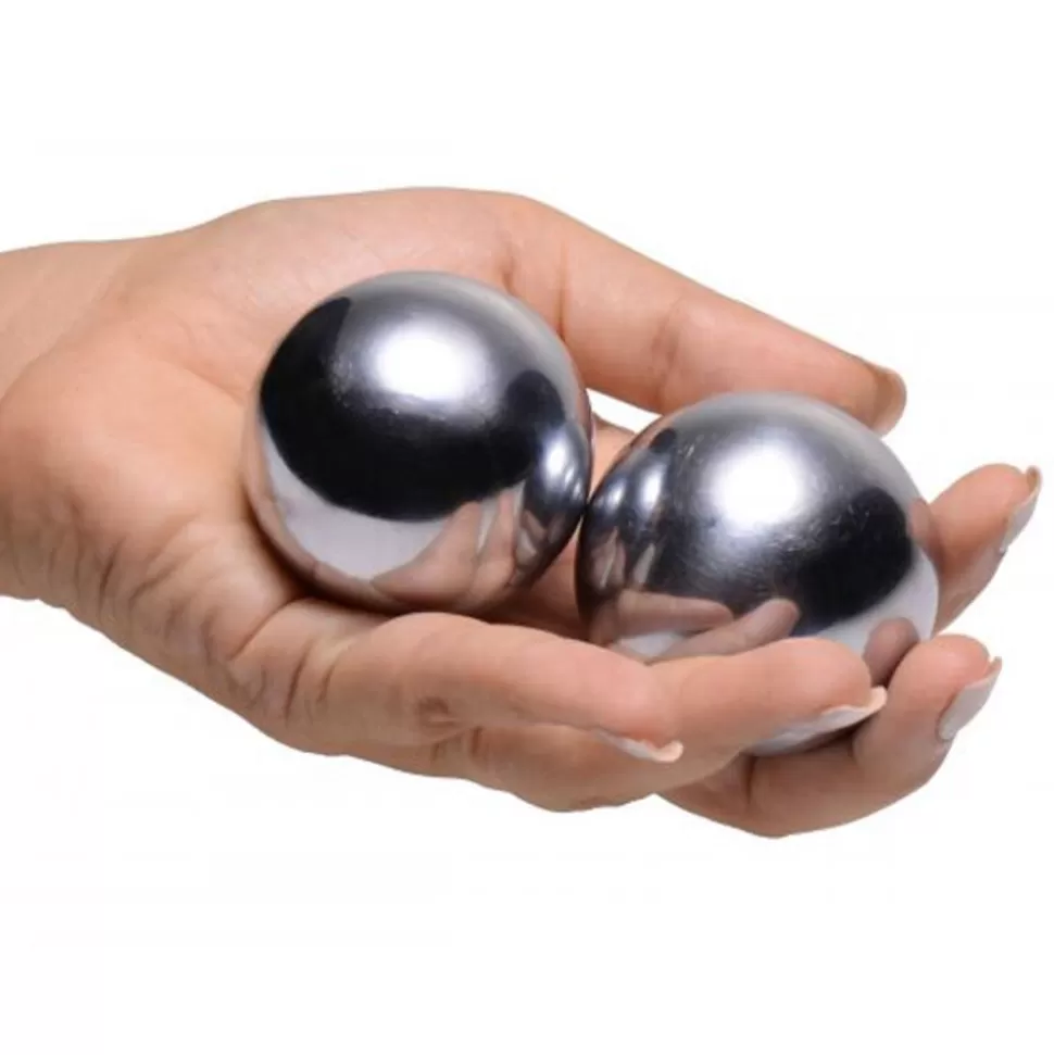 Best Sale Master Series Titanica Extreme Steel Orgasm Balls Ben Wa Balls