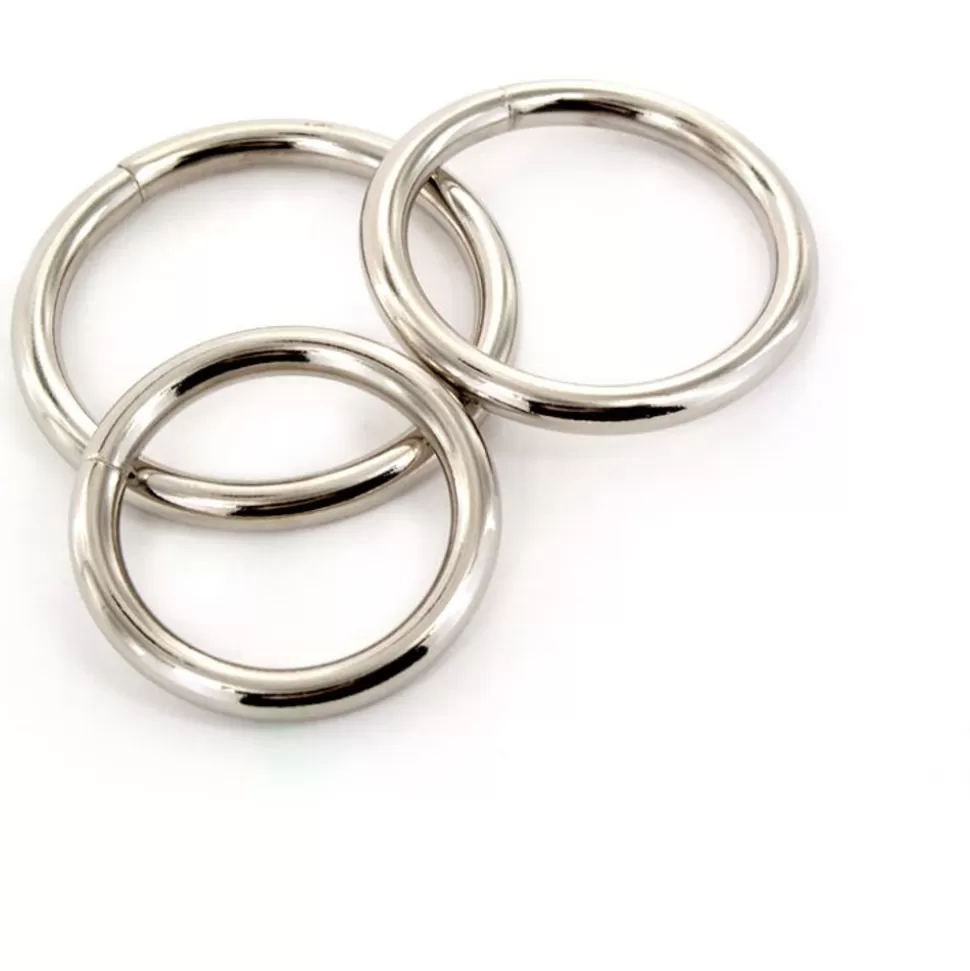 Store Master Series Trine Steel Cock Ring Collection Cock Rings