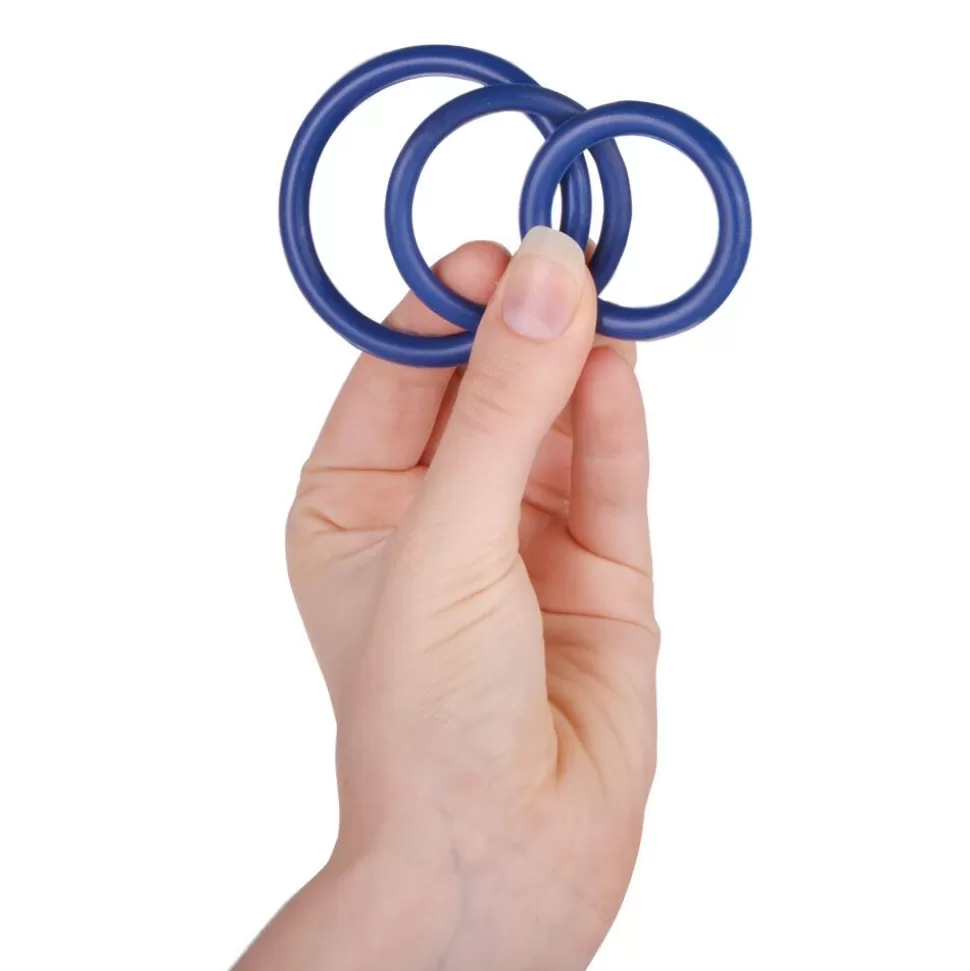 Outlet Maxhim Erection Constriction Ring Set Cock Rings