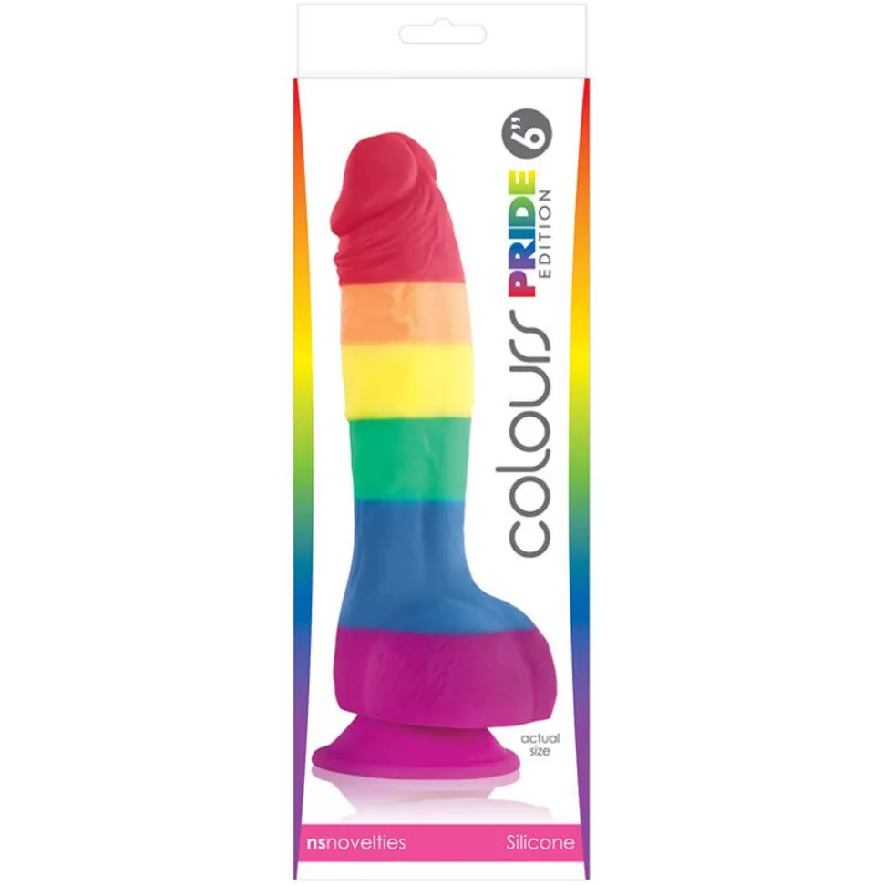 Outlet Ns Novelties Colours Pride Edition 6 Inch Dildo Dildos