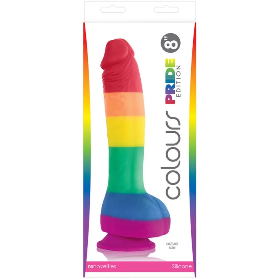 Shop Ns Novelties Colours Pride Edition 8 Inch Dildo Dildos