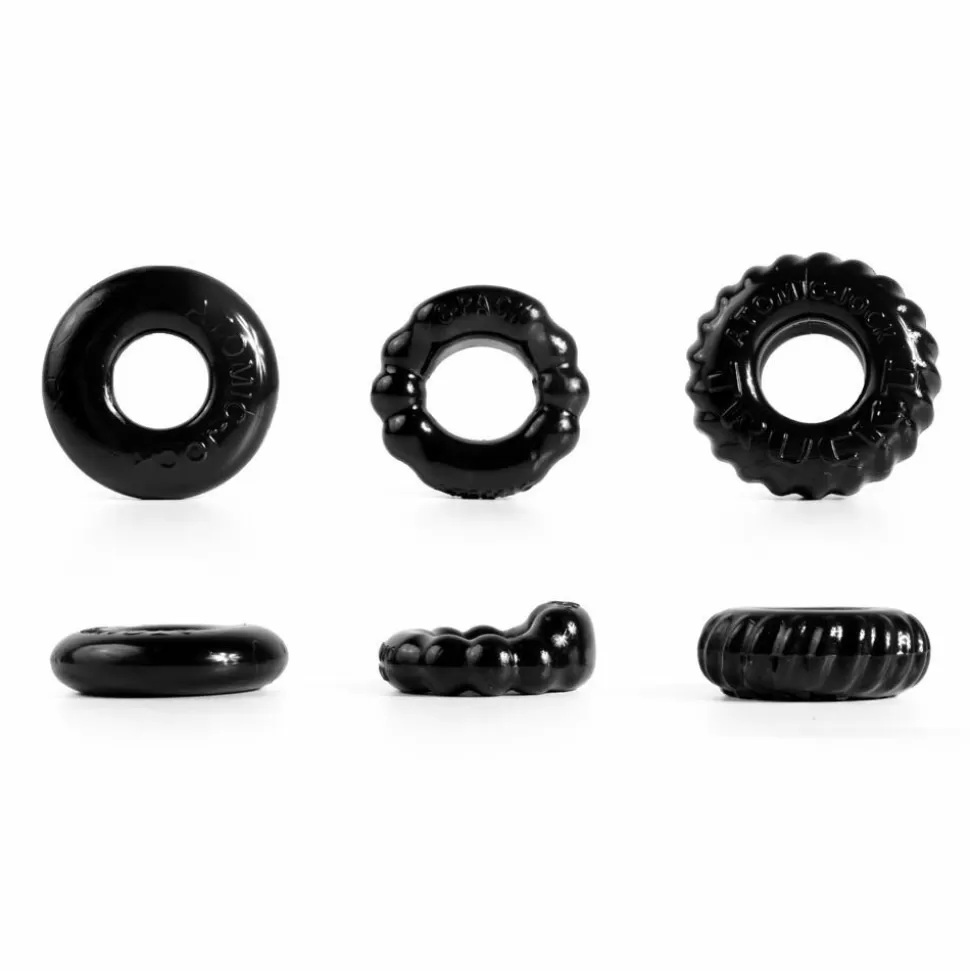 Best Sale Oxballs Bonemaker 3 Pack Cock Ring Set Cock Rings