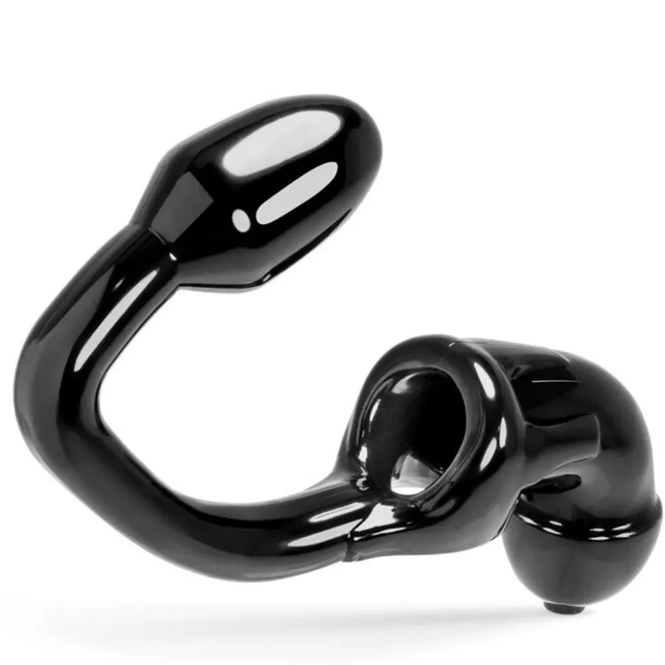 Sale Oxballs Tailpipe Chastity Cock-Lock And Attached Asslock Butt Plug Anal Beads & Butt Plugs