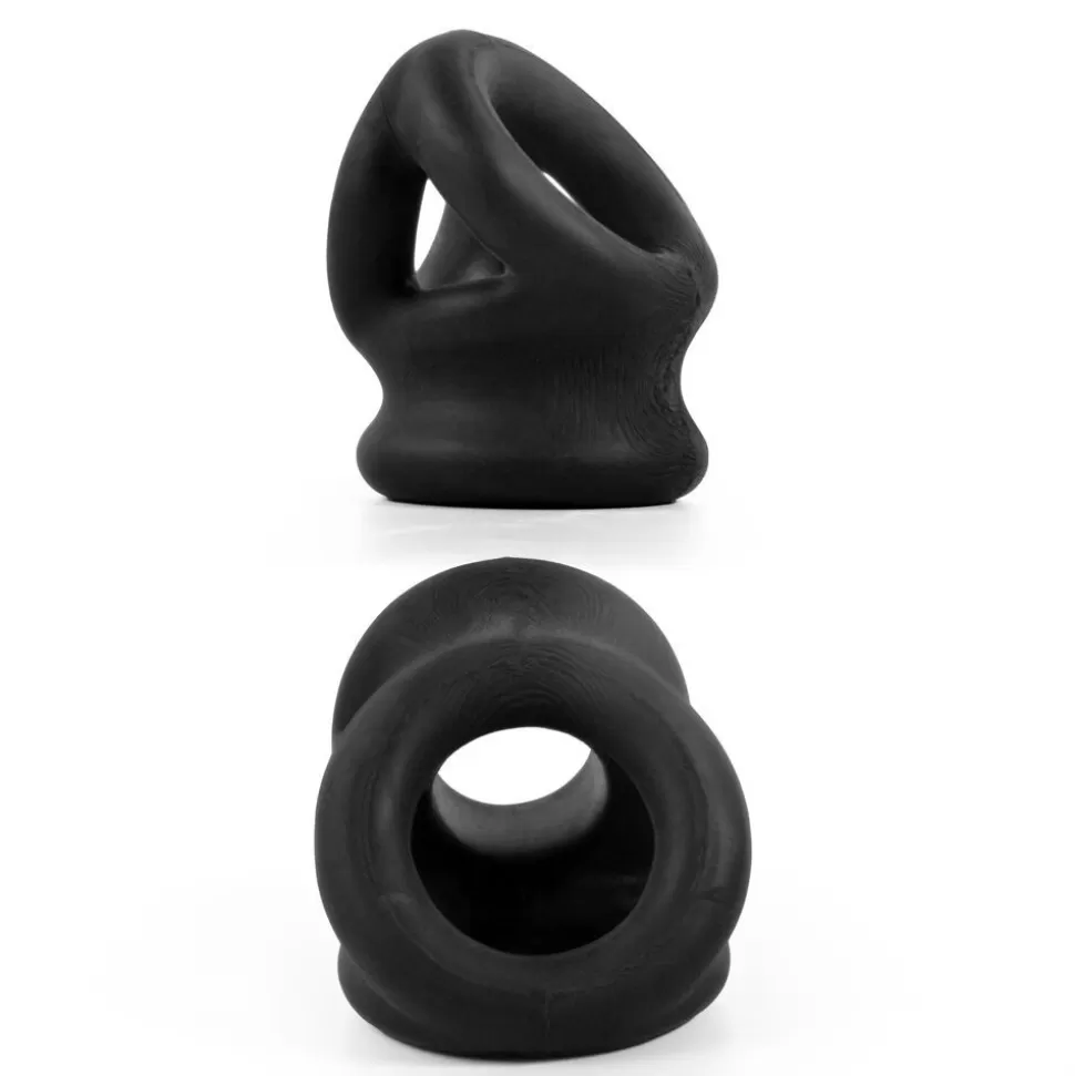 Discount Tri Squeeze Cocksling And Ballstretcher Cock Rings