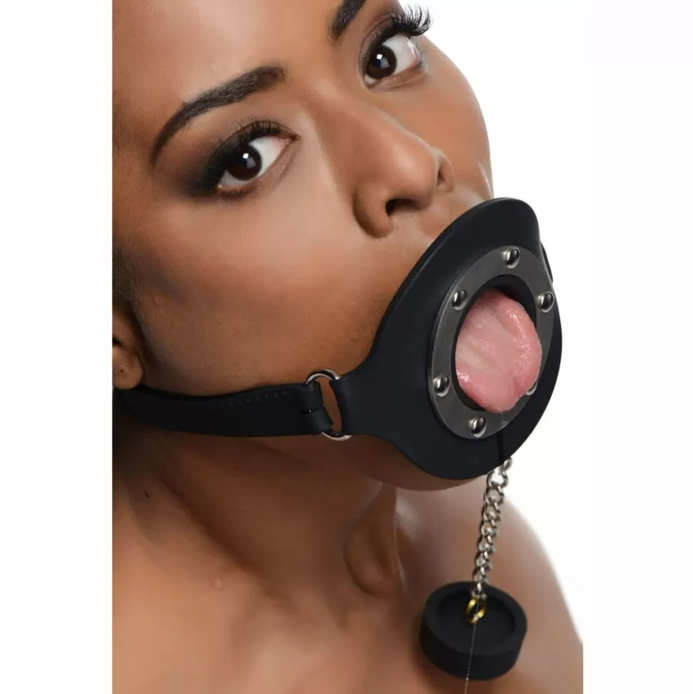 Sale Pie Hole Silicone Feeding Gag Bondage Gags