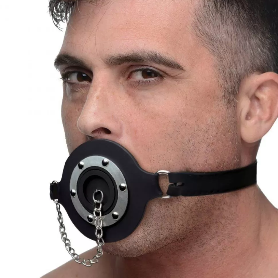 Sale Pie Hole Silicone Feeding Gag Bondage Gags