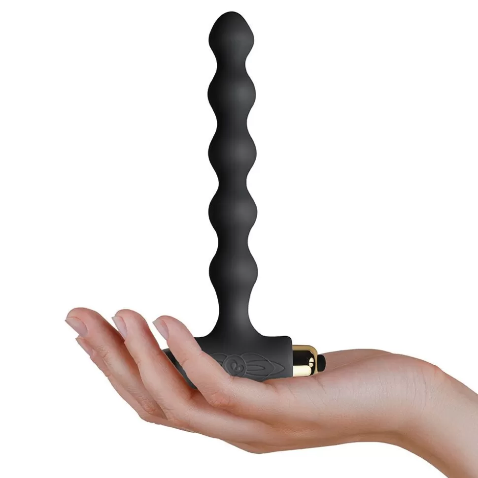 Best Rocks-Off Petite Sensations Pearl Vibrating Anal Beads Anal Beads & Butt Plugs