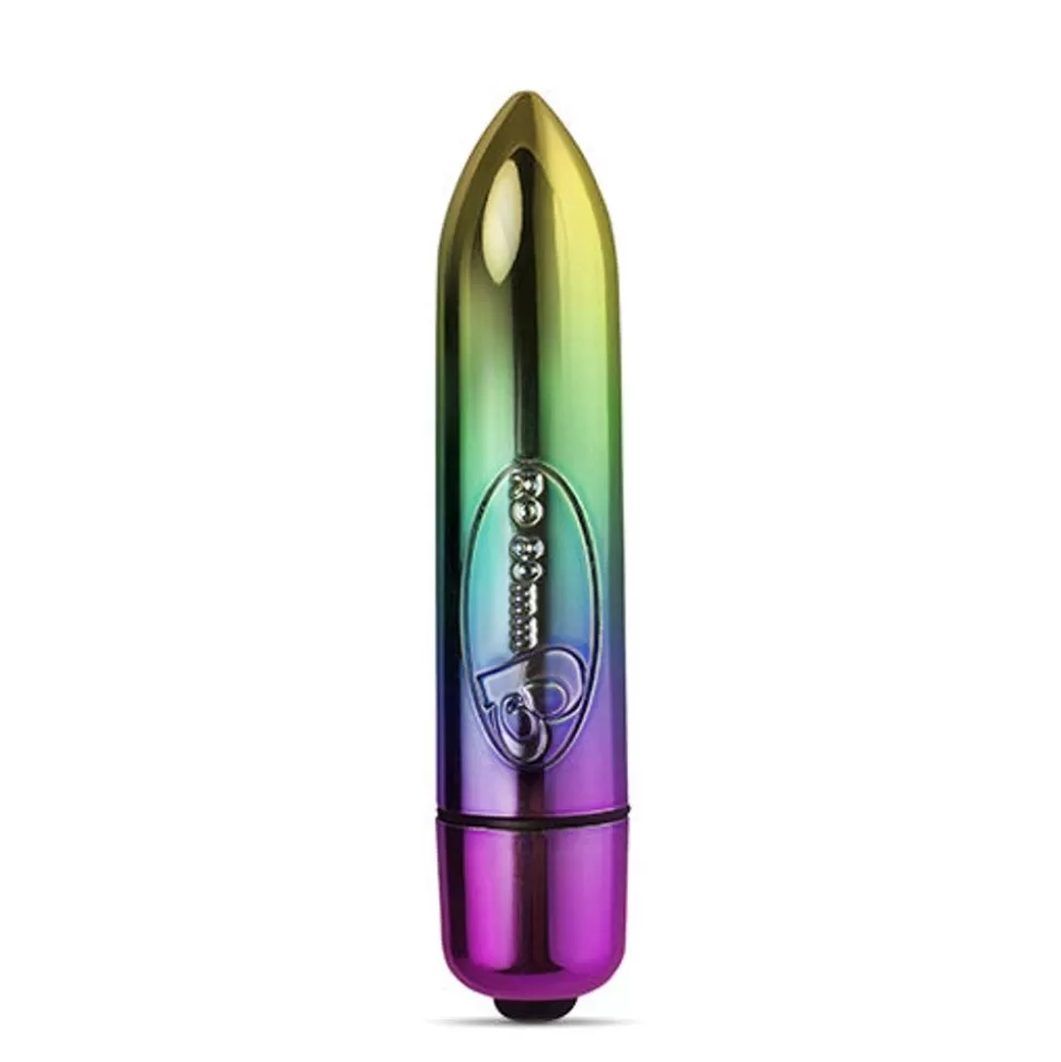 Discount Rocks-Off Ro-80Mm Rainbow Bullet Vibrator Vibrators