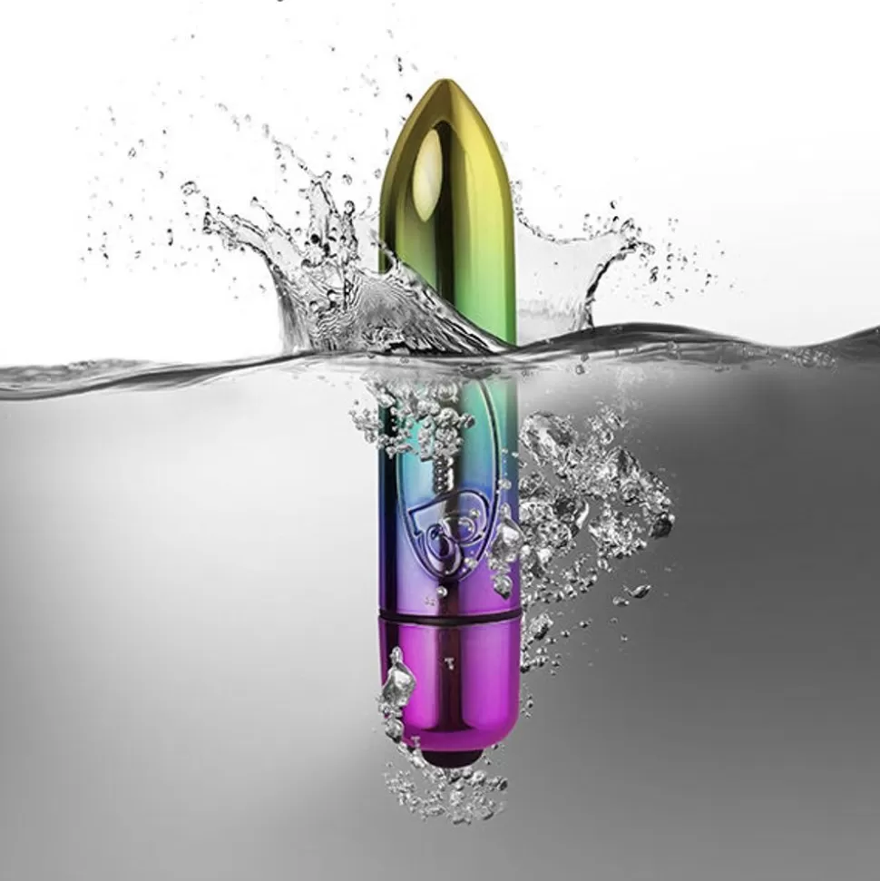 Discount Rocks-Off Ro-80Mm Rainbow Bullet Vibrator Vibrators