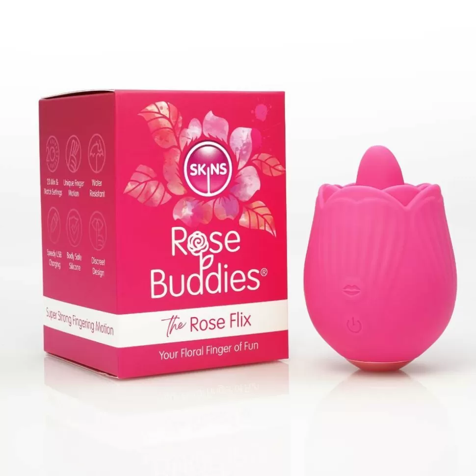 Shop Rose Buddies The Rose Flix Vibrator Vibrators