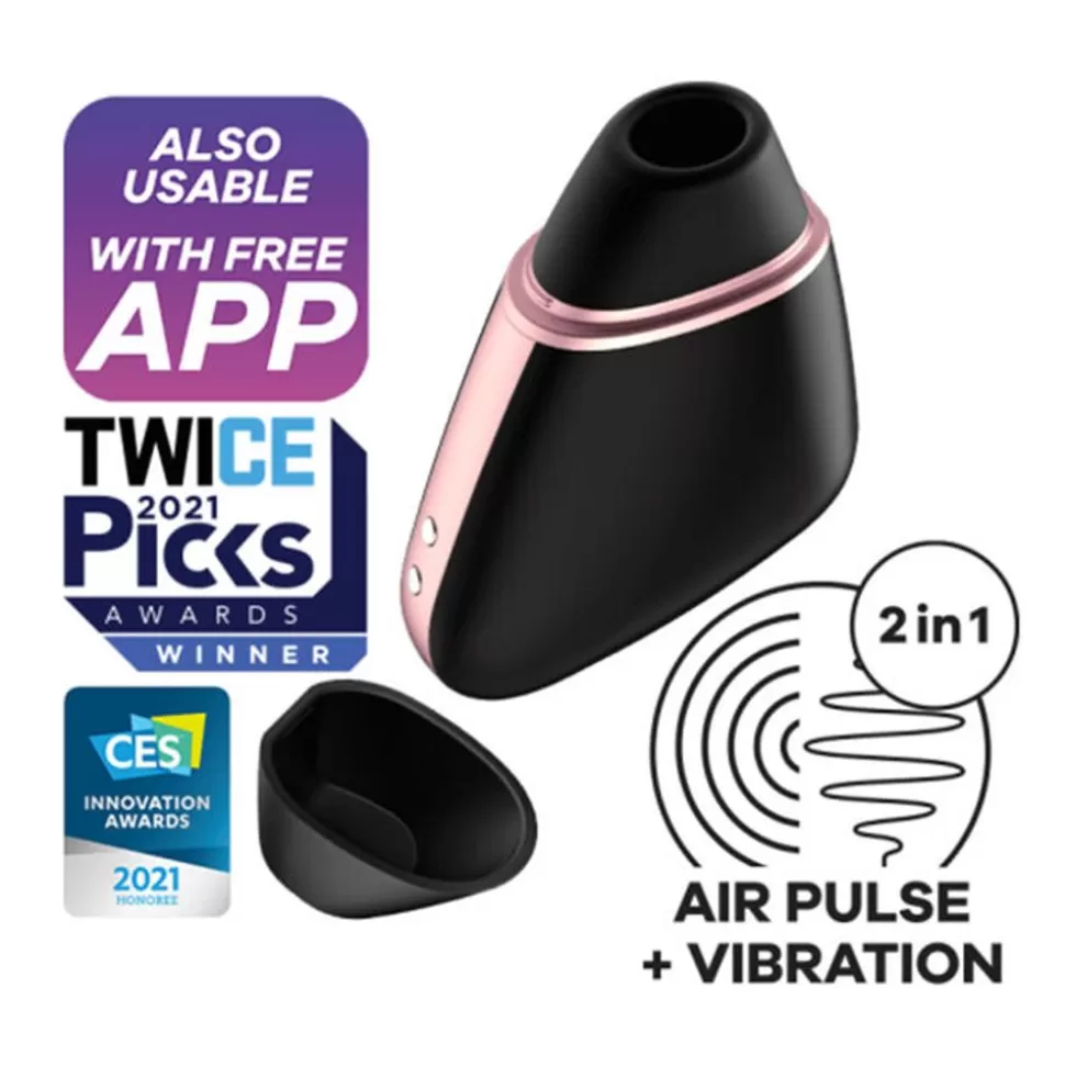 Best Satisfyer App Enabled Love Triangle Clitoral Vibrator Vibrators