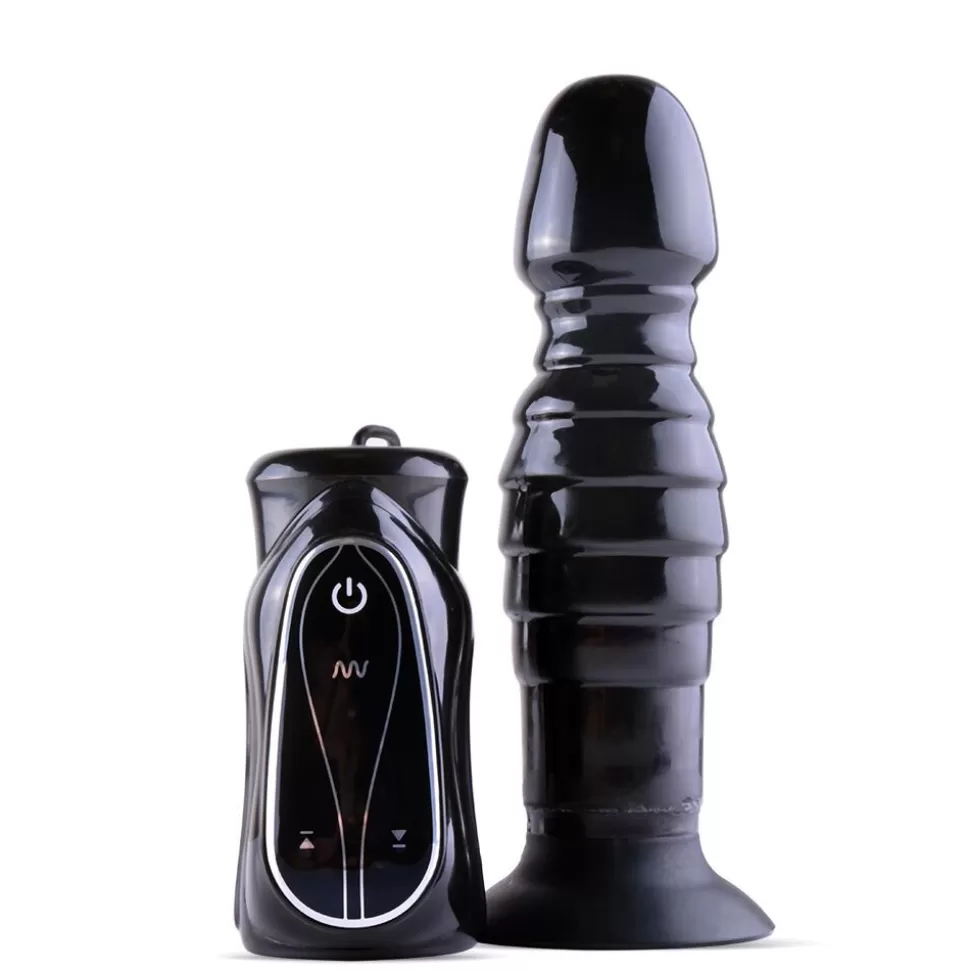 Best Seven Creations Pleasure Thrust Vibrating Butt Plug Anal Beads & Butt Plugs