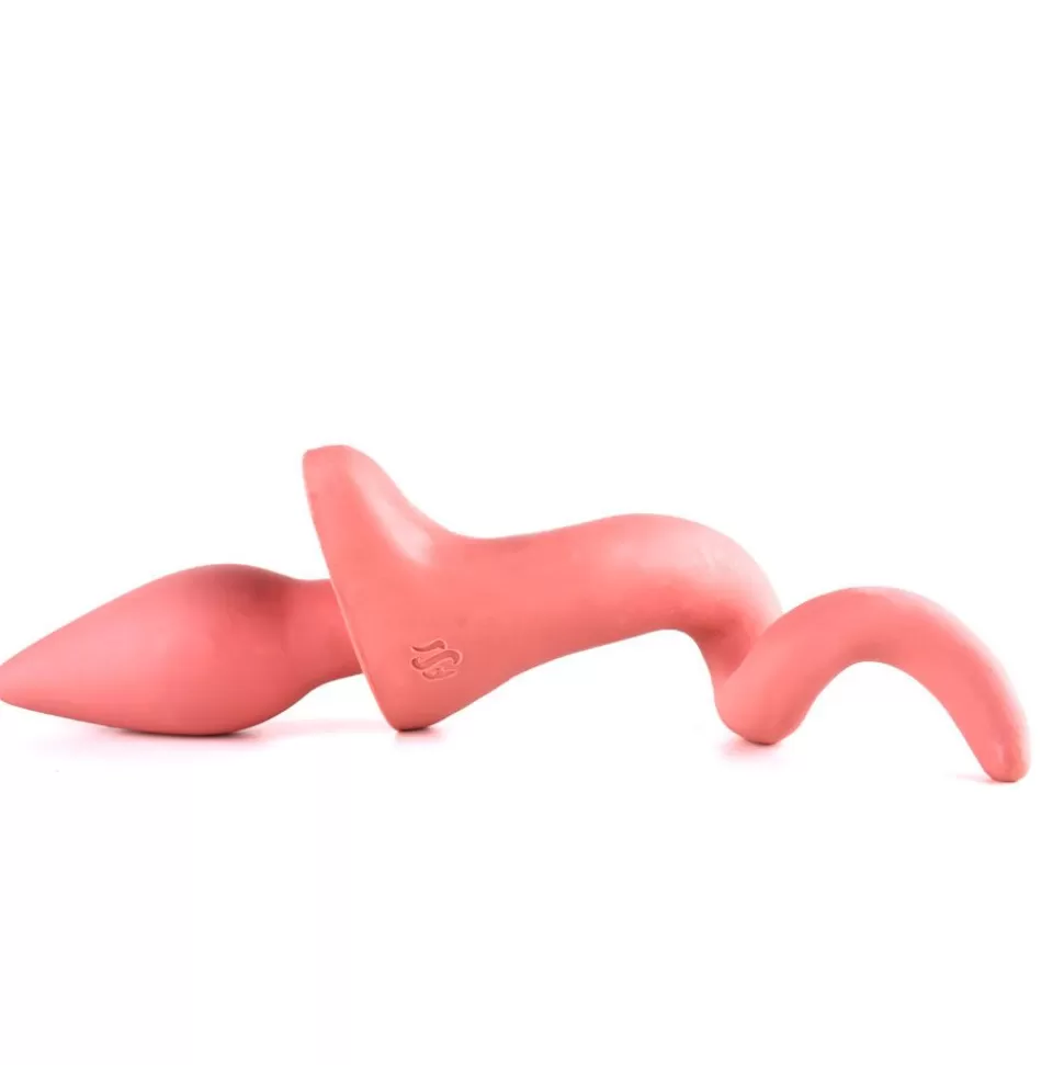 Best Sale Sinnovator Squeal Platinum Silicone Butt Plug Anal Beads & Butt Plugs