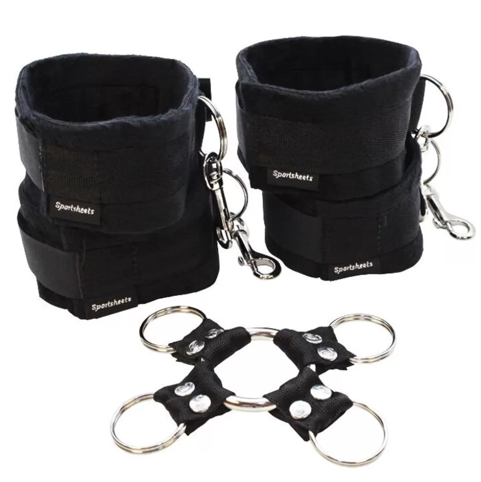 Best Sale Sportsheets Hog Tie & Cuff Set Restraints