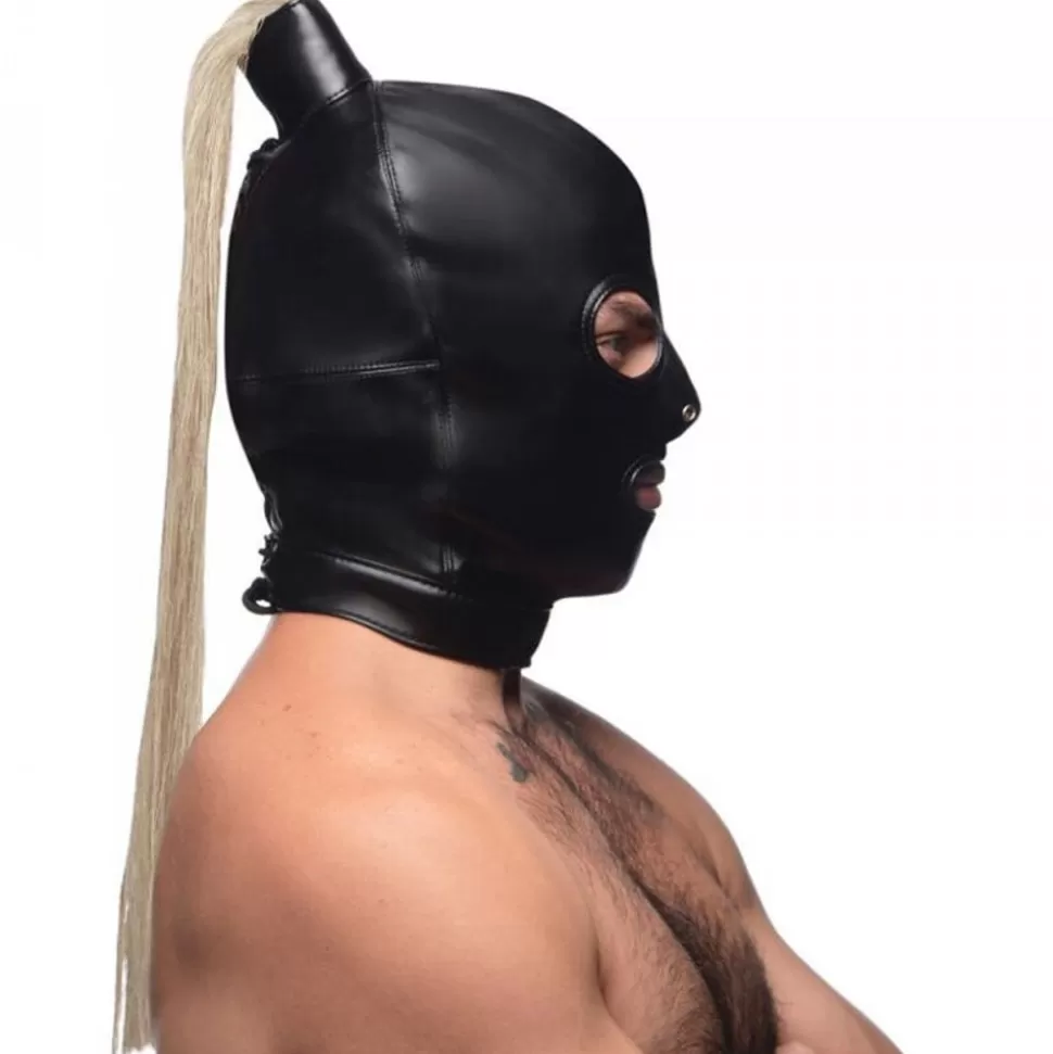 Best Strict Ponytail Bondage Hood Bondage Hoods, Masks & Blindfolds