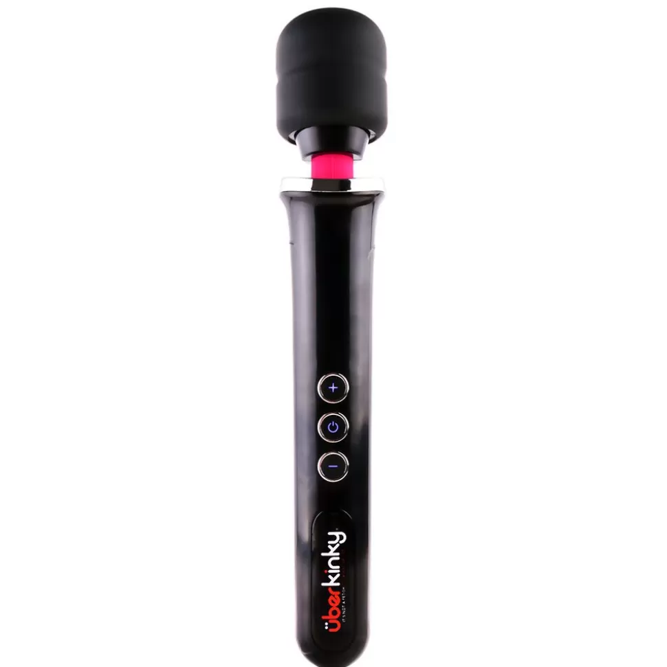 Best Sale Uberkinky Black Magic Wand Vibrator Vibrators