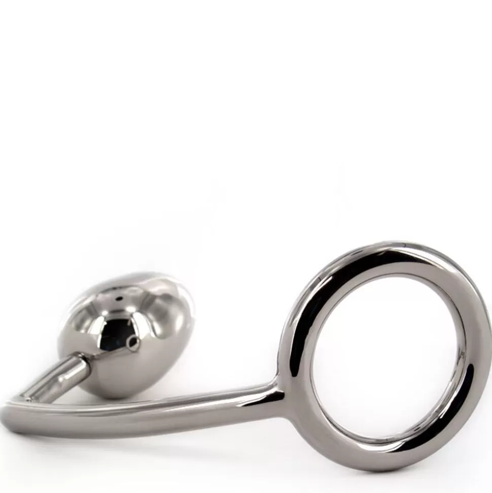 Best Sale Uberkinky Cock Lock Intruder With Egg 2.36 Inches Anal Beads & Butt Plugs