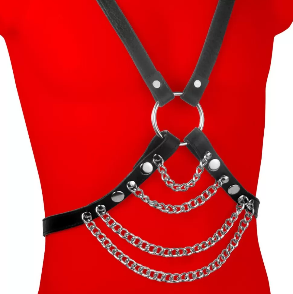 Flash Sale Demon Leather Bondage Harness Restraints