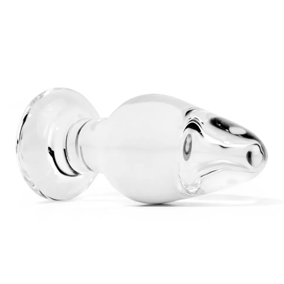 Sale Uberkinky Glass Romance Butt Plug Anal Beads & Butt Plugs