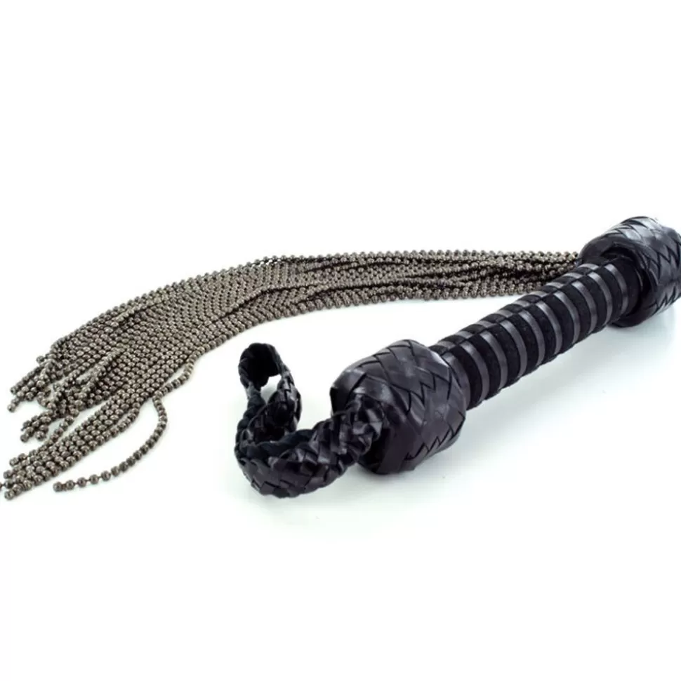 Best Sale Uberkinky Metal Ball Chain Flogger Spanking & Caning