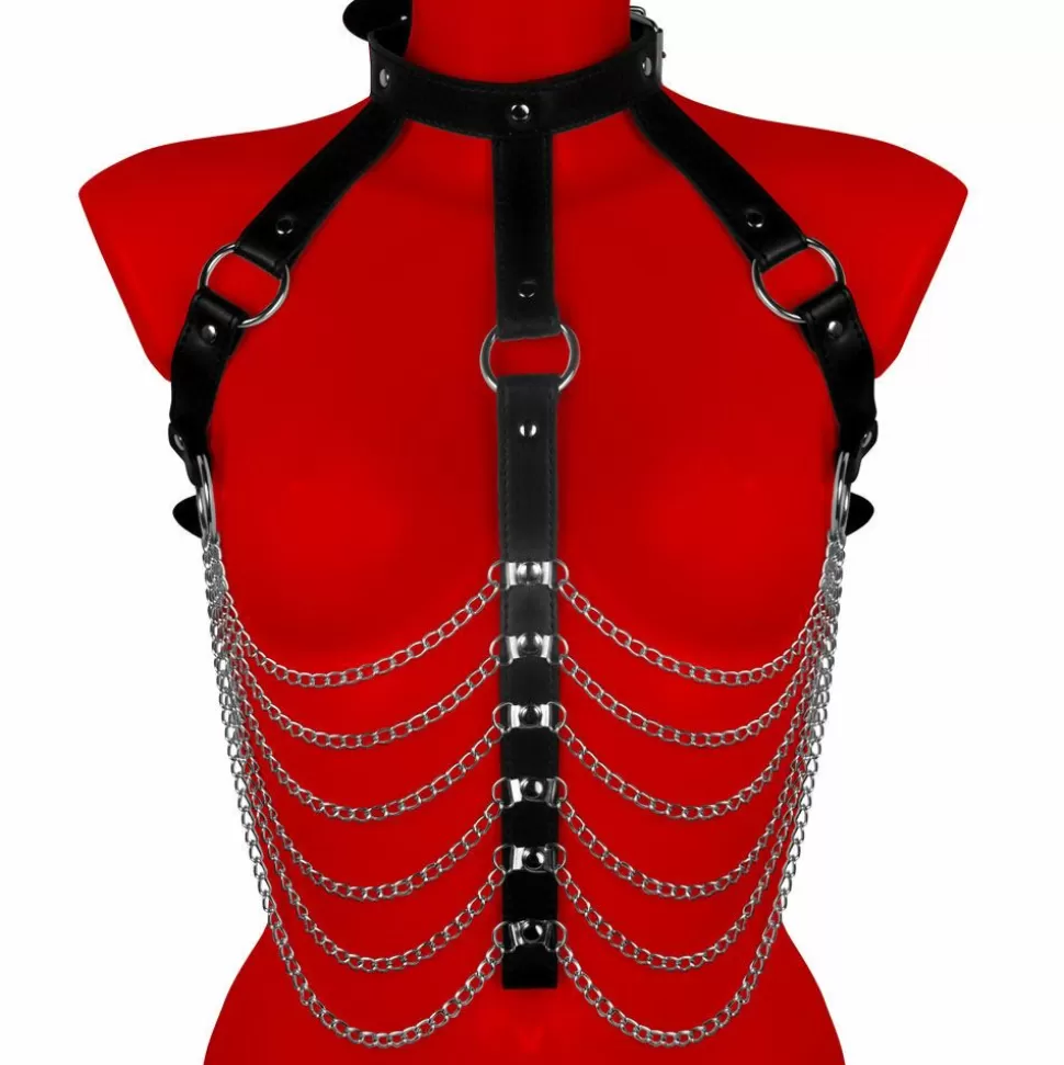 Online Missing Link Bondage Harness Restraints