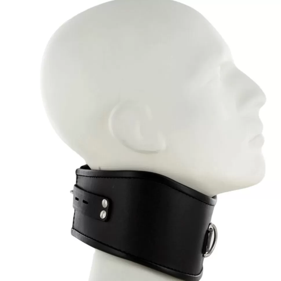 Clearance Padded Leather Posture Collar Slave Collars