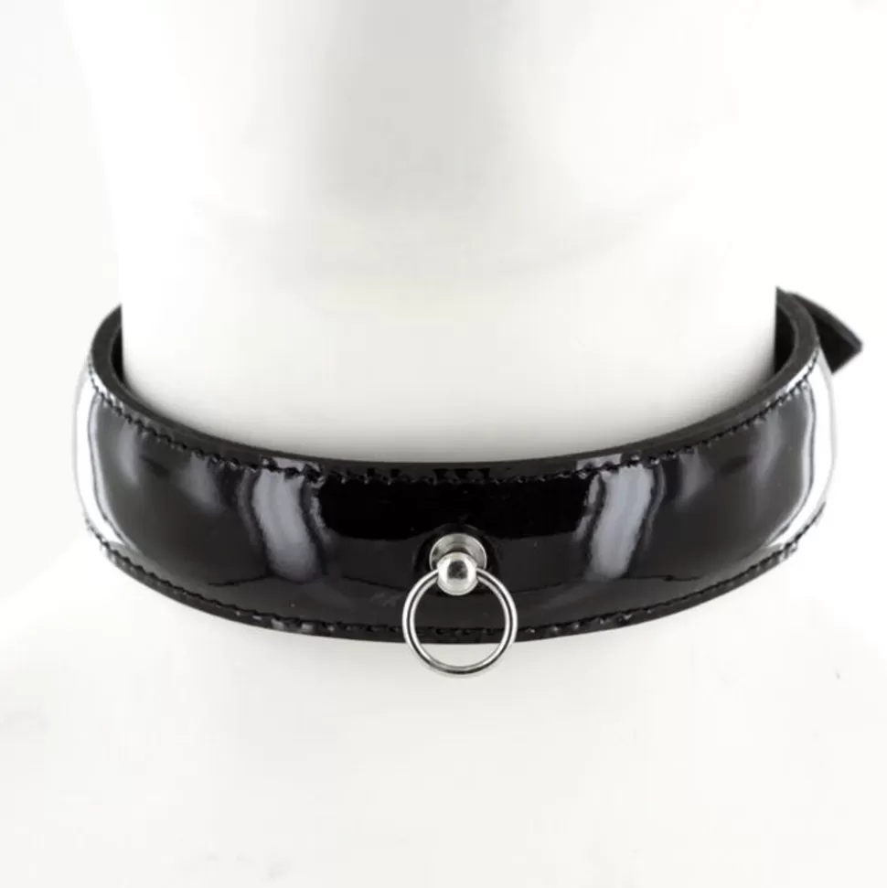 Sale Patent Leather Slave Collar Slave Collars