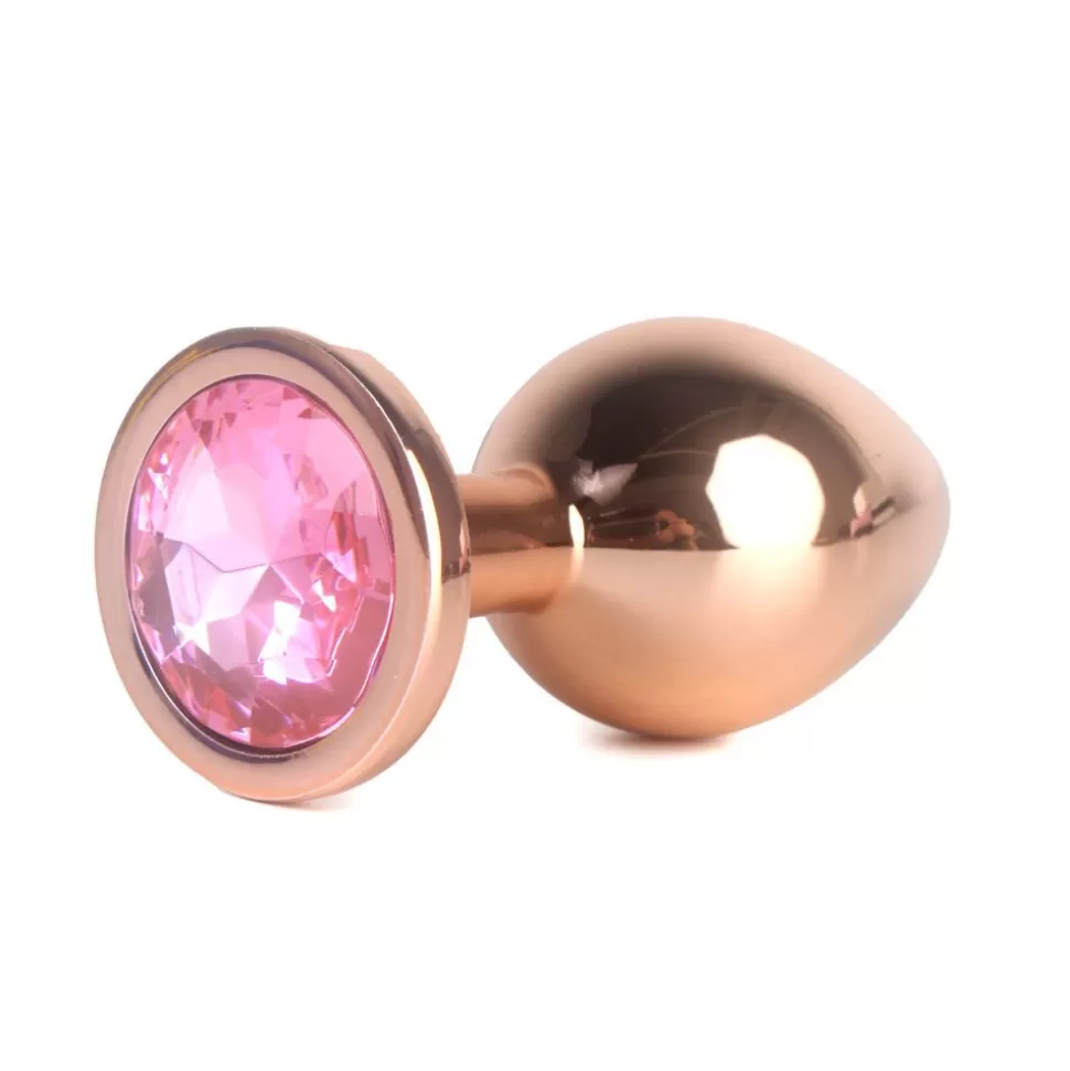 Hot Raunchy Rose Jewelled Butt Plug Anal Beads & Butt Plugs