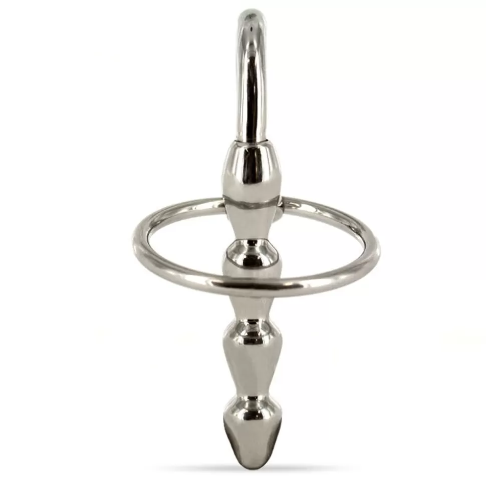 Best Sale Uberkinky Spade Drop Penis Plug With Glans Ring Medical Play