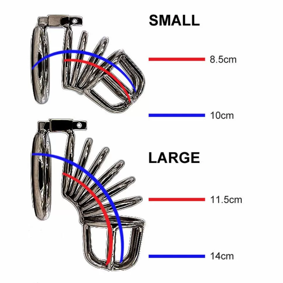 Flash Sale Spiral Stainless Steel Male Chastity Device Chastity Devices