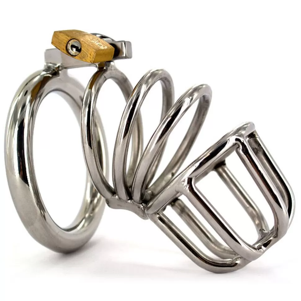 Flash Sale Spiral Stainless Steel Male Chastity Device Chastity Devices