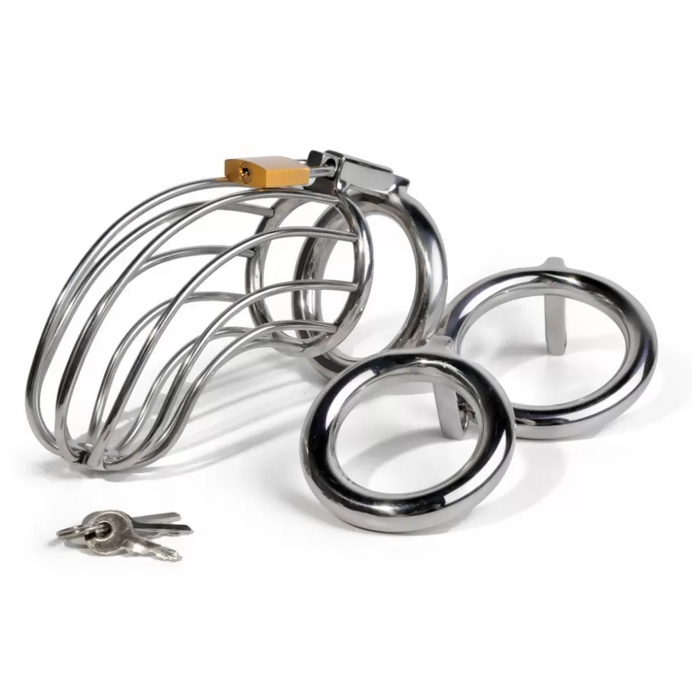 Clearance Stainless Steel Cock Cage Chastity Devices