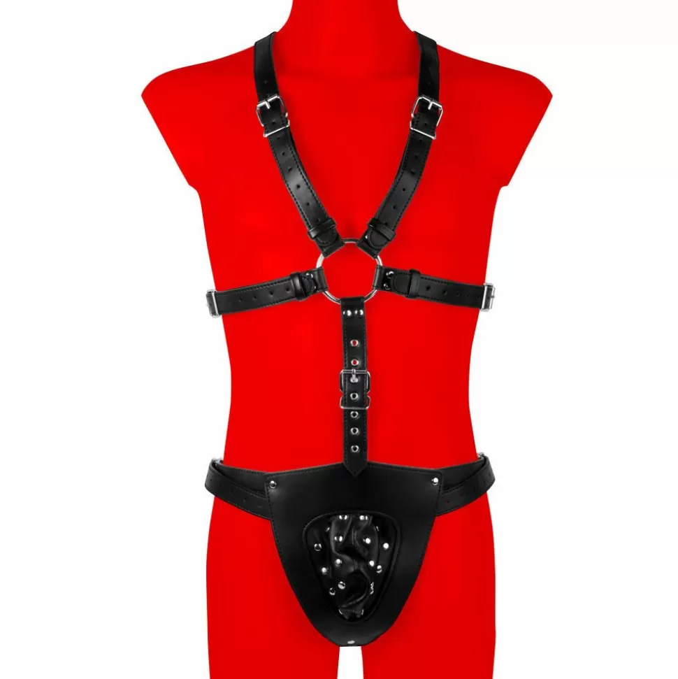 Cheap Strapping Bondage Harness With Jock Strap Restraints