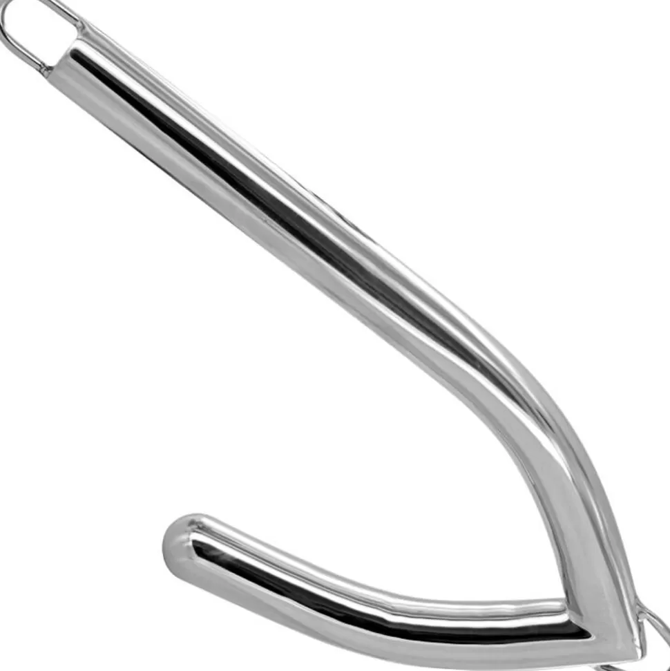 Outlet Uberkinky Thick Stainless Steel Anal Hook 5.5 Inches Anal Beads & Butt Plugs